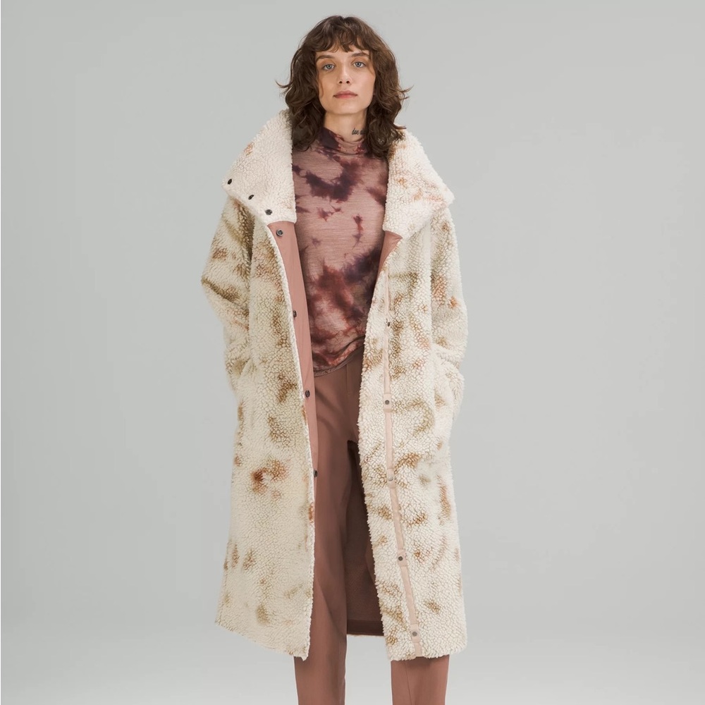 Lululemon Lab Textured Fleece Coat